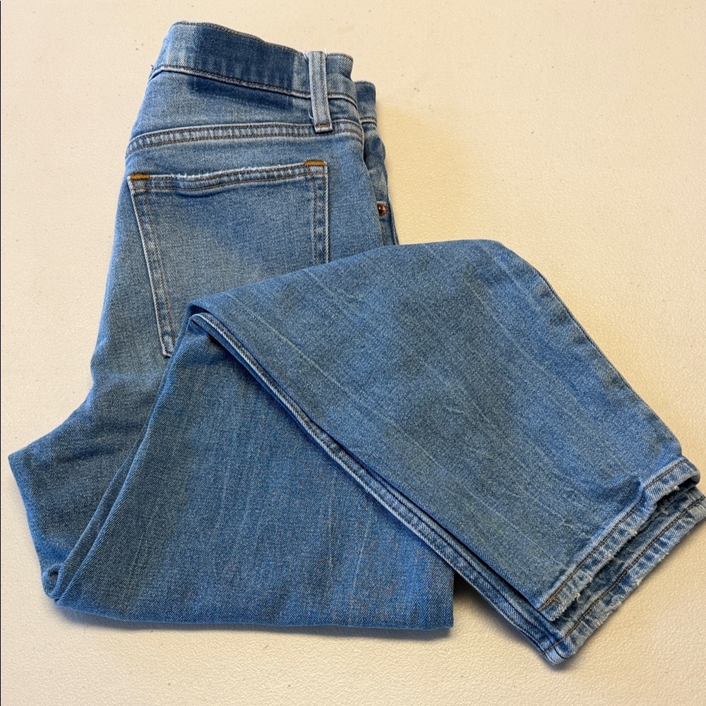 Abercrombie & Fitch Medium Wash Straight Leg Jeans
